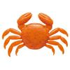 Leurre Souple Marukyu Big Crab - 8Cm - Par 2 - Orange