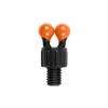 Clip De Rechange Fox Black Label Bobbin Clips - Orange