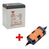 Pack Batterie Yuasa Sondeur + Chargeur Automatique - Pack Batterie Sondeur 7 Ah + Chargeur Automatique