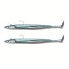 Kit Leurre Souple Arme Fiiish Double Combo Crazy Paddle Tail 120 + Tete Plombee Off Shore - Pearl Blue