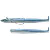 Kit Leurre Souple Arme Fiiish Combo Black Eel 150 + Tete Plombee Offshore - Pearl Blue