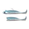 Kit Leurre Souple Armé Fiiish Combo Master Shad 125 + Tête Plombée Heavy - Pearl Blue