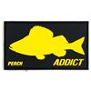 Scratch Interchangeable Fishxplorer Pour Casquette / Bonnet Silicone 3D - Perche Addict - Noir
