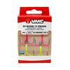 Hameçon Triple Vmc 4551Uv Uv Round 1X - Pink-Chartreuse - N°6
