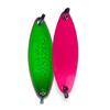 Cuiller Ondulante Crazy Fish Spoon Swirl - 3.3G - Pink Green Back