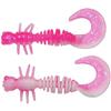 Leurre Souple Berkley Powerbait Power Curly - 4Cm - Par 12 - Pink-White