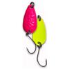 Cuiller Ondulante Crazy Fish Spoon Lema - 1.6G - Pink Yellow Back