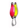Cuiller Ondulante Crazy Fish Spoon Soar - 2.2G - Pink Yellow Back
