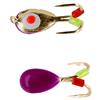 Leurre Mikado Ice Bug - 4Cm - Par 4 - Purple-Gold