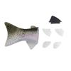 Queue De Rechange Spro Bbz 60 Fin & Tail Set - Rainbow Trout