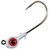 Tête Plombée Zman Redfish Eye Jighead - Red - 3.5G