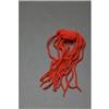 Fibre Synthetique Fly Scene Squirmy Worms - Red