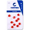 Perle Toppies Glass Bead - Red