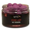 Bouillette Flottante Mtc Baits Pop-Up Haute Visibilité - Response Red - 14Mm