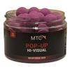 Bouillette Flottante Mtc Baits Pop-Up Haute Visibilité - Response Red - 20Mm