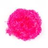 Chenille Fly Scene Color Ice Blue Chenille - Rose Fluo - L