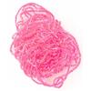 Chenille Fly Scene Micro Ice Blue Straggle Chenille - Rose Fluo