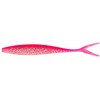 Leurre Souple Powerline Jig Power Finess - 12Cm - Par 5 - Rose/Ventre Translucide Pailleté