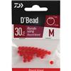 Perle Daiwa D'bead Rondes - Rouge - S