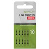 Emérillon Agrafe Korum Smokescreen Link Swivels - S