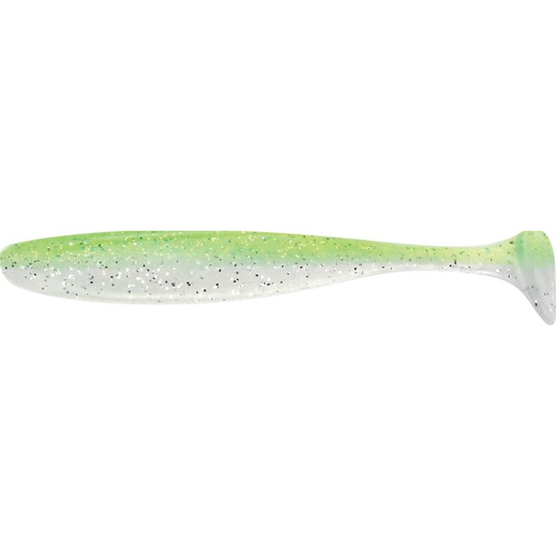 Leurres Souples Keitech Easy Shiner - 2 Pièces, 20.3cm, Couleur 009 Blanc, Pour La Pêche