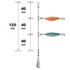 Tataki Rig Srt N°2 Ready-To-Fish Floating Squid Jig - 7Cm - Seslp510870or-Wh