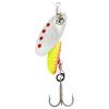 Cuiller Tournante Savage Gear Grub Spinners - 3.8G - Silver Red Lime