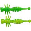 Leurre Souple Berkley Powerbait Power Larvae - 4Cm - Par 12 - Spring Green-White