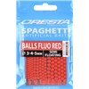 Appât Artificiel Cresta Spaghetti Balls - Standard - Fluo Red