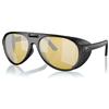 Lunettes Polarisantes Costa Grand Catalina 580G - Sunrise Silver Miroir - Noir Mat