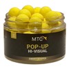 Bouillette Flottante Mtc Baits Pop-Up Haute Visibilité - Sweet Scopex - 14Mm