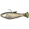 Leurre Souple Armé Zman Shadtron Lt Slow Sink - 15.2Cm - Threadfin Shad