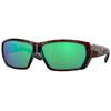 Lunettes Polarisantes Costa Tuna Alley 580G - Tortoise - Vert Miroir