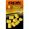 Maïs Artificiel Rok Fishing Natural Yellow Balanced - Triple Corn - S