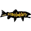 Autocollant Vision It Only Counts On Fly - Truite