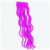 Fibre Synthétique Tof Worm Body Squirmy - Uv Purple