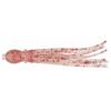Leurre Souple Nikko Octopus - 11.5Cm - Par 4 - Uv Red Glitter
