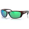 Lunettes Polarisantes Costa Fisch 580G - Vert Miroir - Tortoise