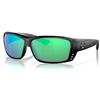 Lunettes Polarisantes Costa Cat Cay 580G - Vert Mirroir - Noir