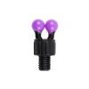 Clip De Rechange Fox Black Label Bobbin Clips - Violet