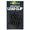 Clip Plomb Korda Quick Release Lead Clips - Weed/Silt