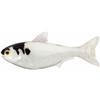 Leurre Souple Live Target Unrigged Shad 4,5 - 11.5Cm - Par 3 - White Albino
