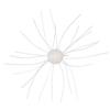 Leurre Souple Geecrack Cue Bomb Finess - 3Cm - Par 4 - White