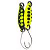 Cuiller Ondulante Crazy Fish Spoon Cory - 1.1G - Yellow Black Dots