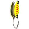 Cuiller Ondulante Crazy Fish Spoon Cory - 1.1G - Yellow Red Dots