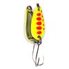 Cuiller Ondulante Crazy Fish Spoon Lema - 1.6G - Yellow Red Dots