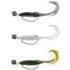 Kit Leurre Souple Armé Zebco Pack Demonic Curly Tails - 7.5Cm - Par 3 - Z0860041