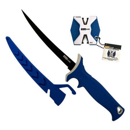 ΜΑΧΑΊΡΙ ACCUSHARP FILLET KNIFE WITH SHEATH AND TWO-STEP SHARPENER