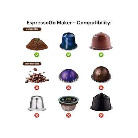 MACHINE À CAFÉ HOLDCARP ESPRESSOGO MAKER