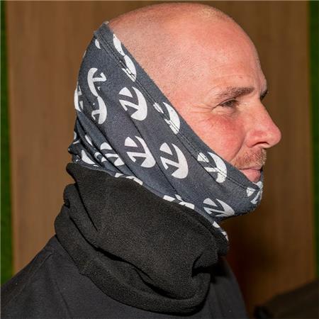 Μαντήλι Λαιμού Zeck Fleece Scarf Tube Z-Circle - Μαύρο